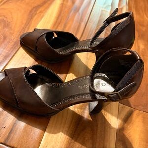 Elegant George Brown Women's Heels